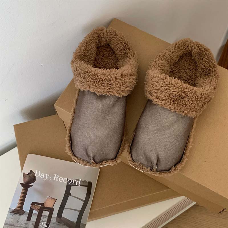 Winter Warm Shoes With Fleece Lining
