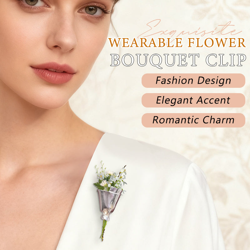 💐Wearable Flower Bouquet Clip