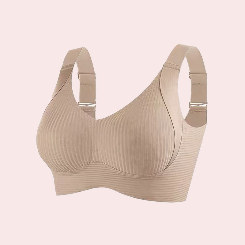 šBuy 1, get 3 packsš„Ribbed knit bra with adjustable straps for women