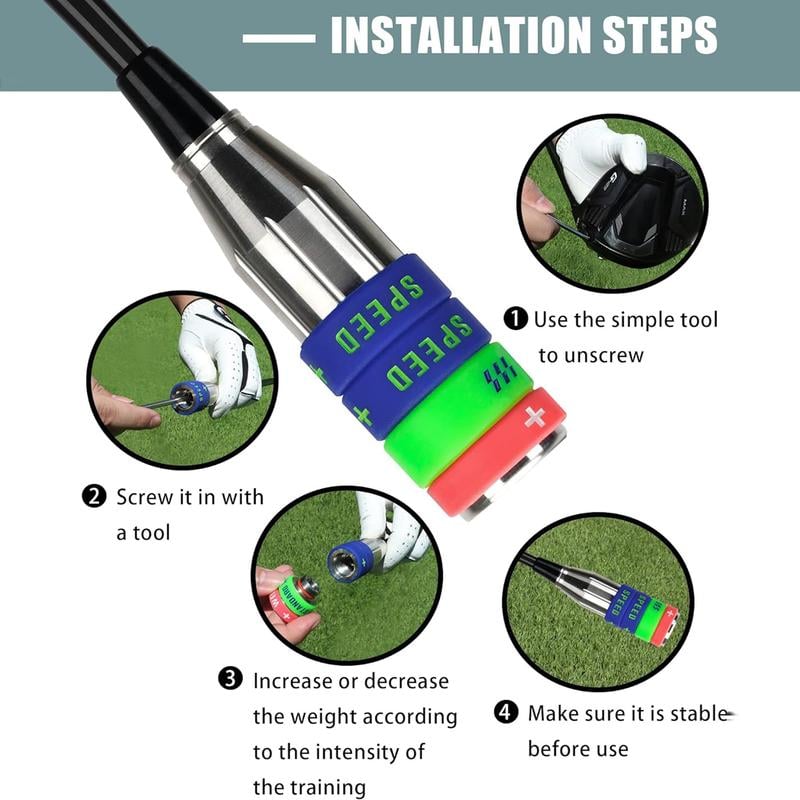 🏌️Golf Swing Speed Trainer Adjustable Training Equipment⛳