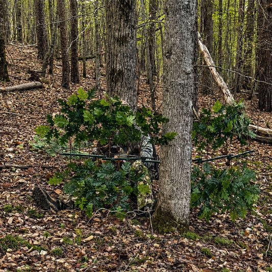 Adjustable Tree Stand Concealment Arm