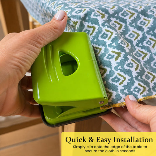 🍽️ Windproof Tablecloth Clips – Keep Your Tablecloth Secure Indoors & Outdoors