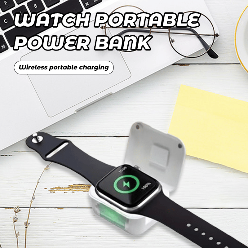 Portable Watch Wireless Charging Bank