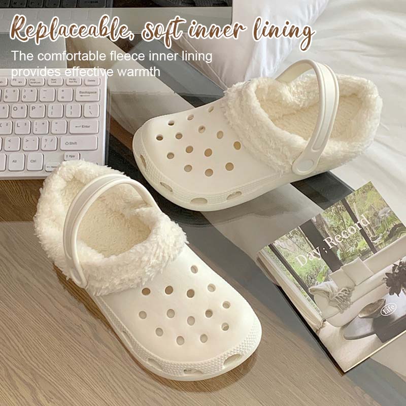Winter Warm Shoes With Fleece Lining