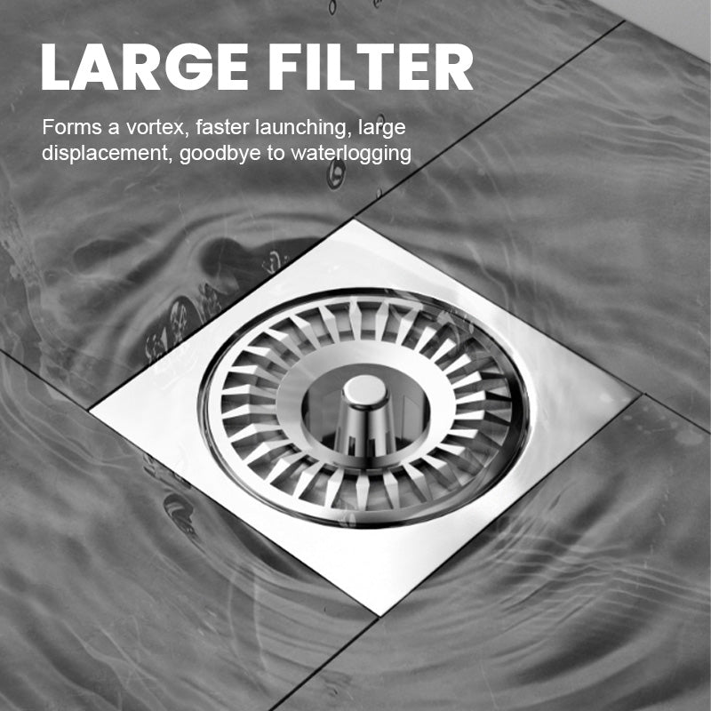 Bathroom Round Extended Floor Drain