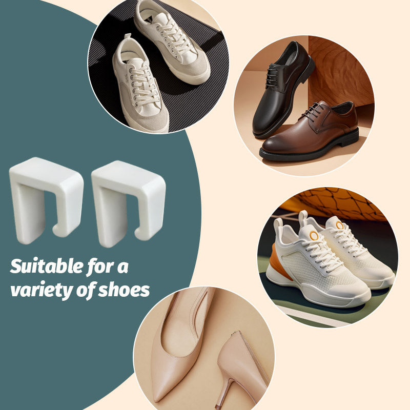 Wall shoe storage display rack