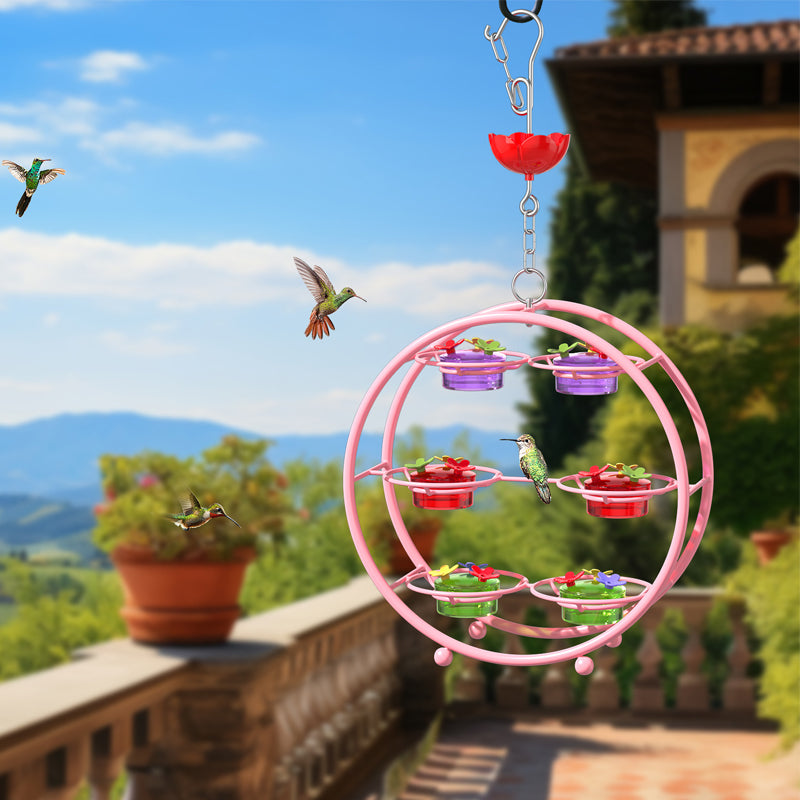🐦Metal Hanging Hummingbird Feeder