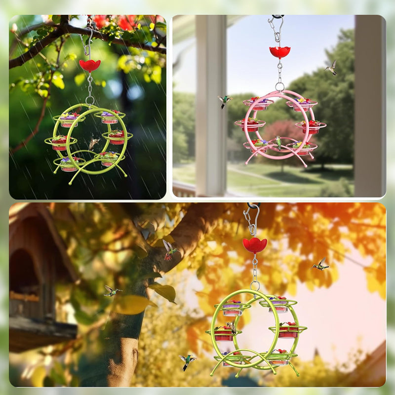 🐦Metal Hanging Hummingbird Feeder