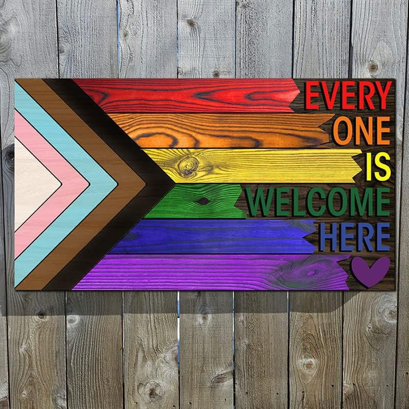 🌈❤️ “Everyone Welcome” Sign