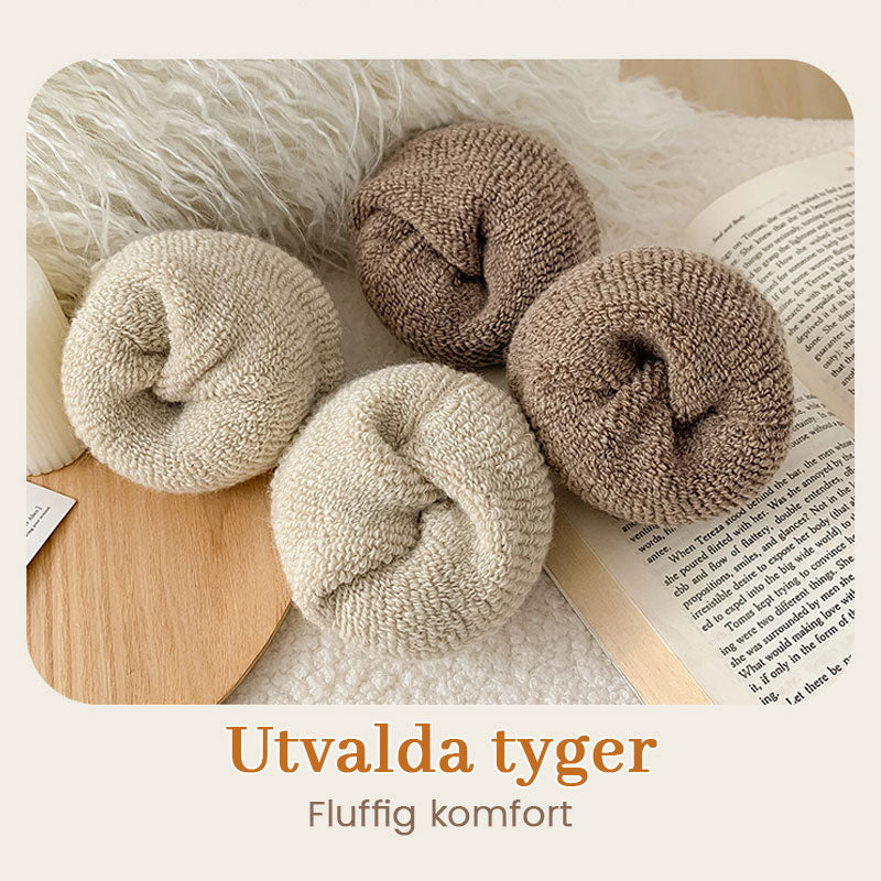 𧦠5 pairs of wool socks for women β Warm medium-sized socks