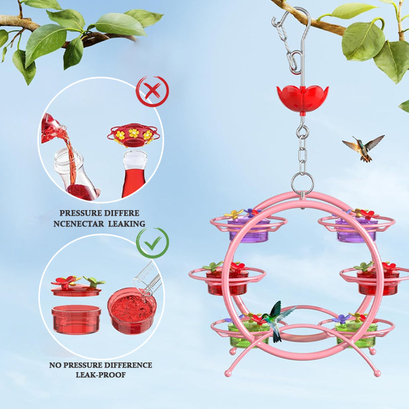 🐦Metal Hanging Hummingbird Feeder