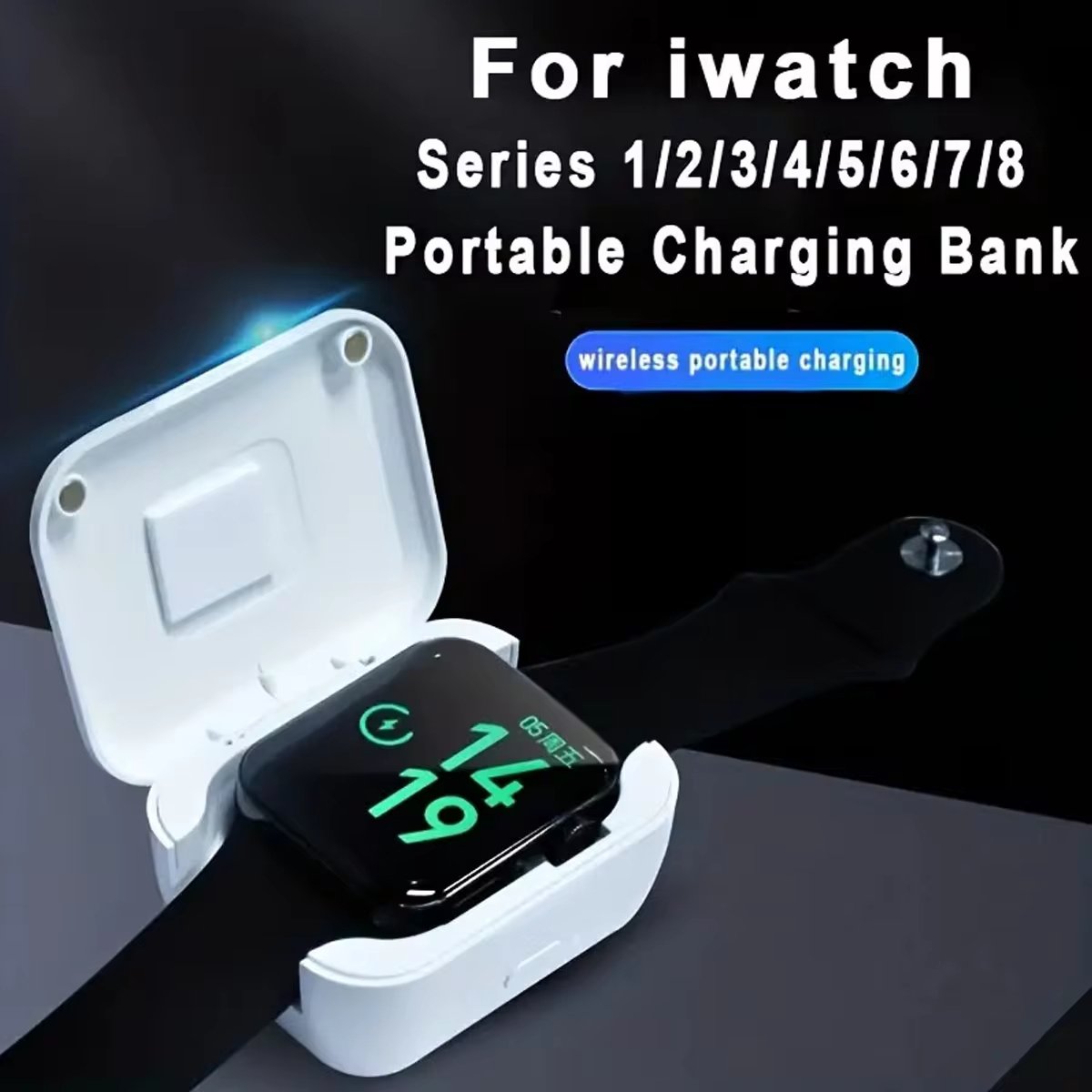 Portable Watch Wireless Charging Bank