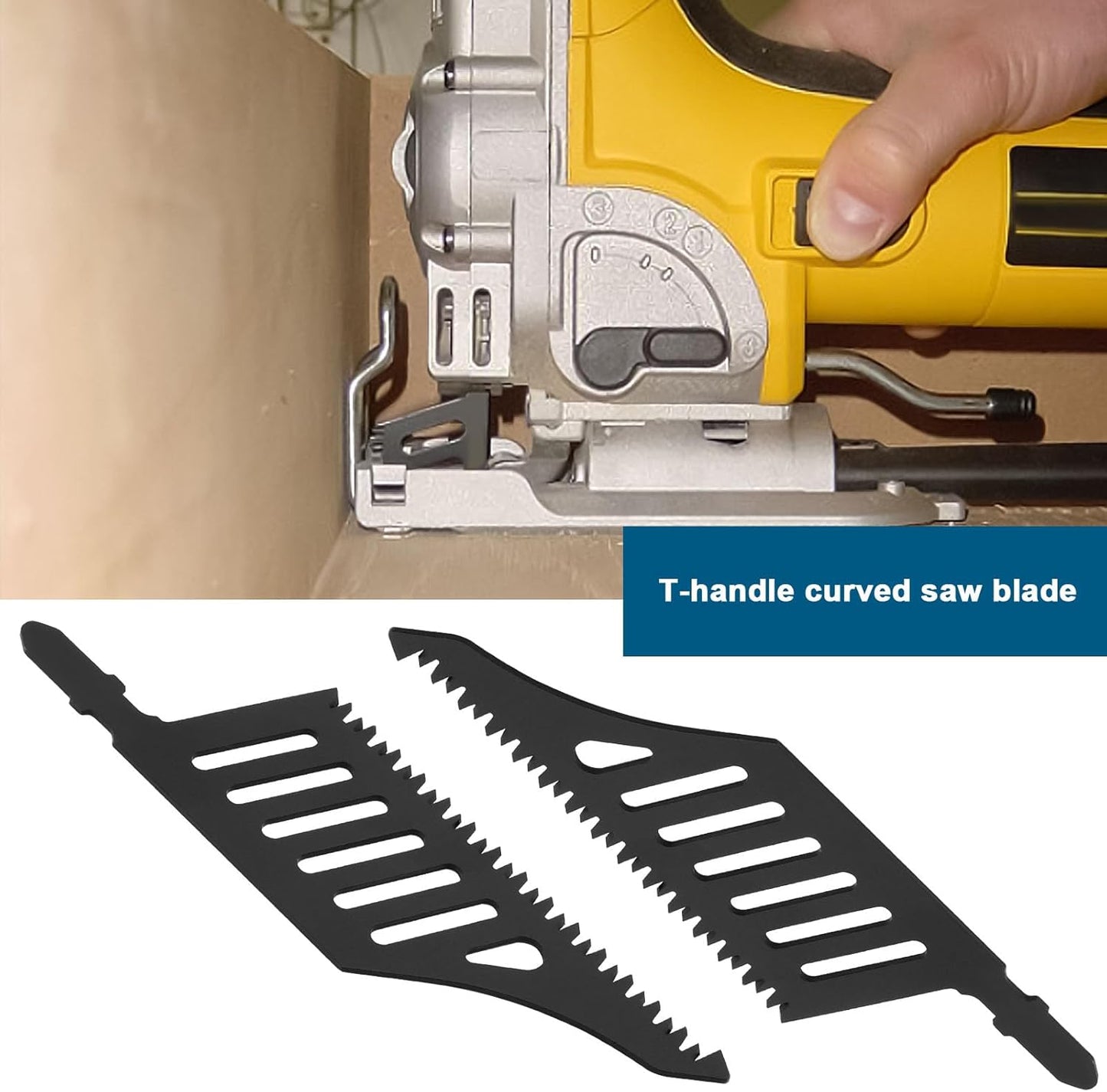 🎆Flush Cutting Jigsaw Blade for Wood Plastic Metal