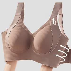 šBuy 1, get 3 packsš„Ribbed knit bra with adjustable straps for women