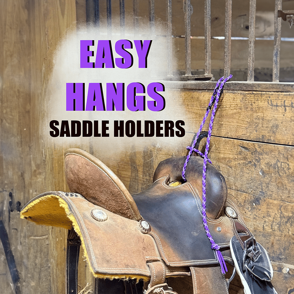 Hand-Woven Heavy-Duty Saddle Hanging System