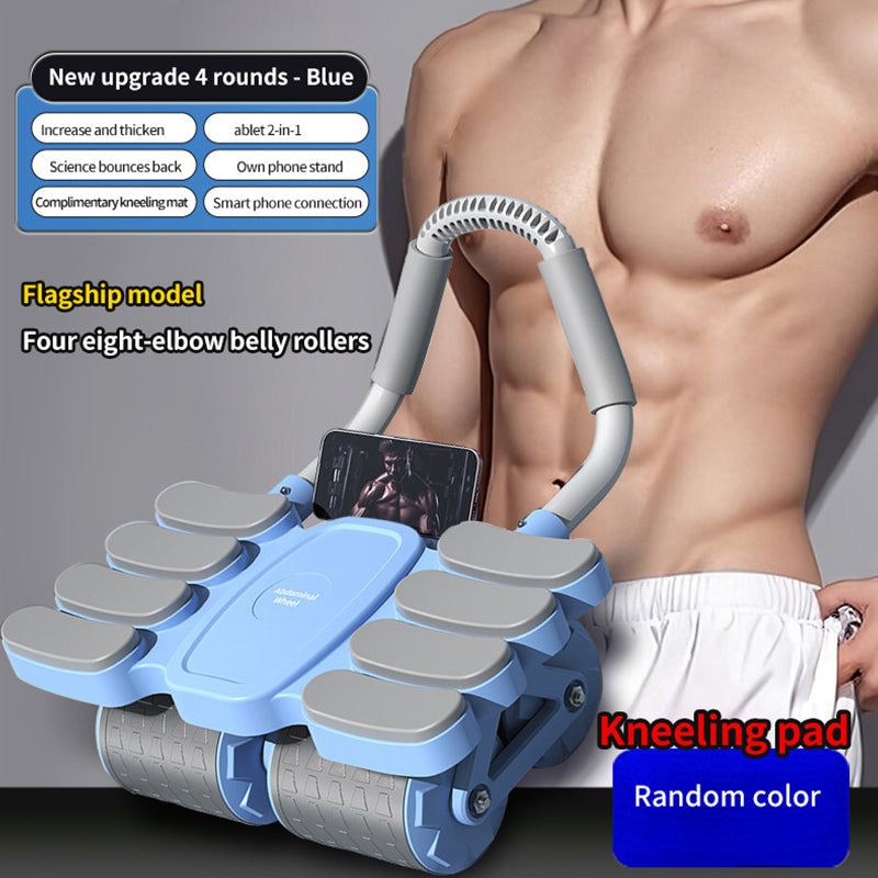 💪 Eight Elbow Brace Rebound Ab Wheel
