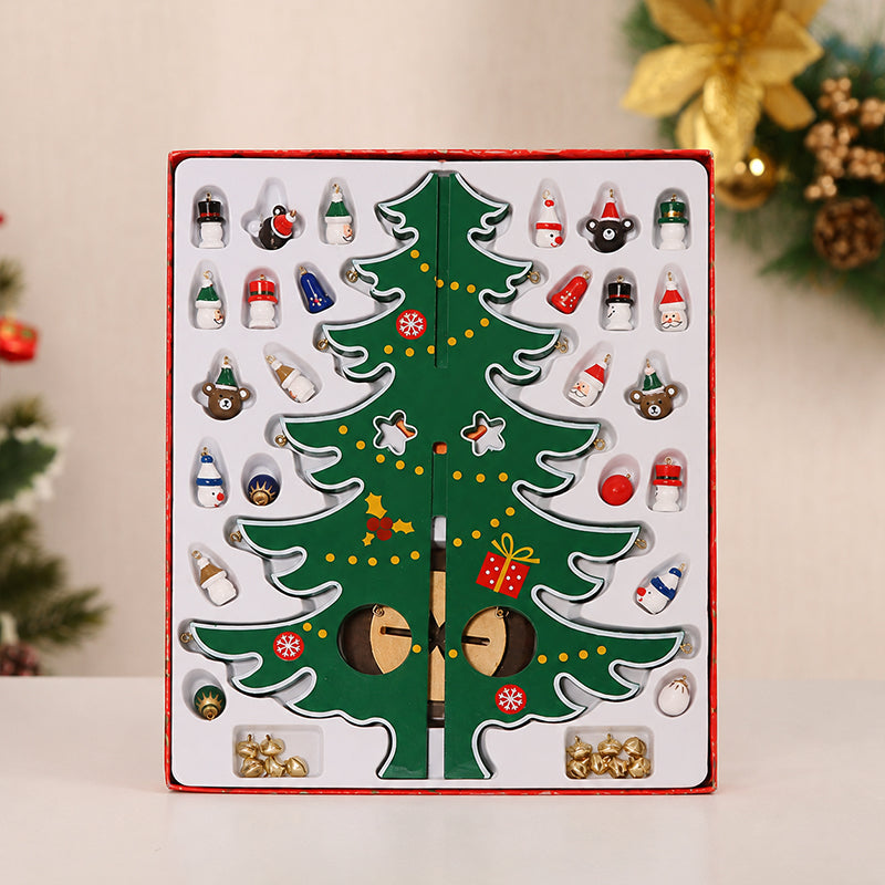 🎄 DIY Wooden Christmas Tree Ornament
