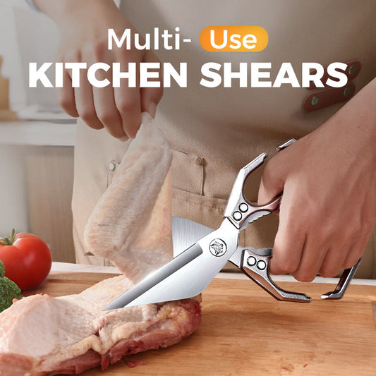 Multifunctional heavy-duty kitchen shears