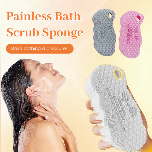 Painless Bath Scrub Sponge