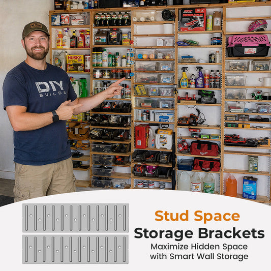 Stud Space Storage Brackets