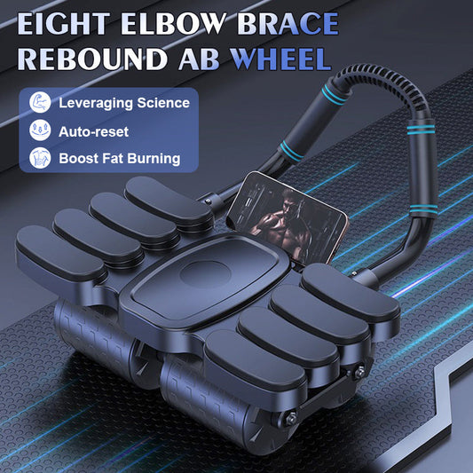 💪 Eight Elbow Brace Rebound Ab Wheel