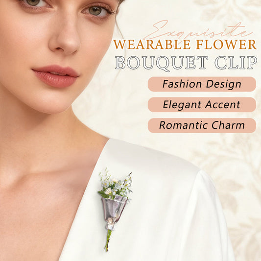 💐Wearable Flower Bouquet Clip
