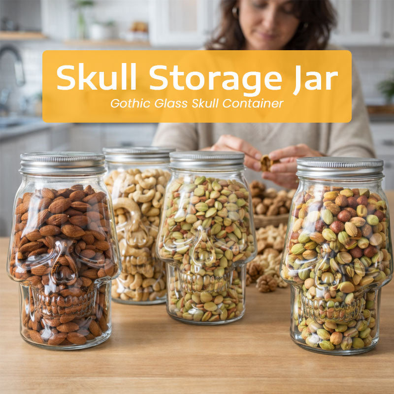 Skull Storage Jar
