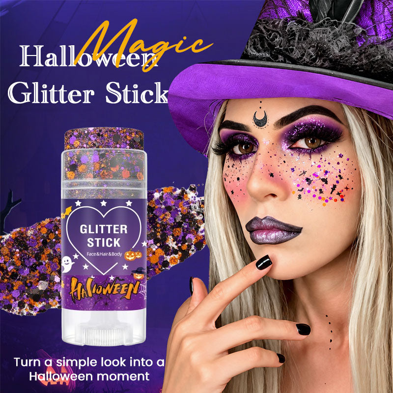 👻Magic Halloween Glitter Stick🤩Make you more enchanting on Halloween