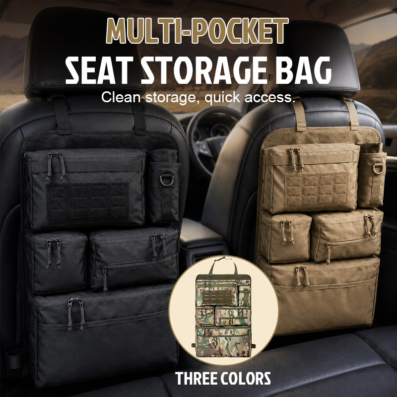 🚗Multi-Pocket Car Seat Back Organizer Hanging Bag🍁