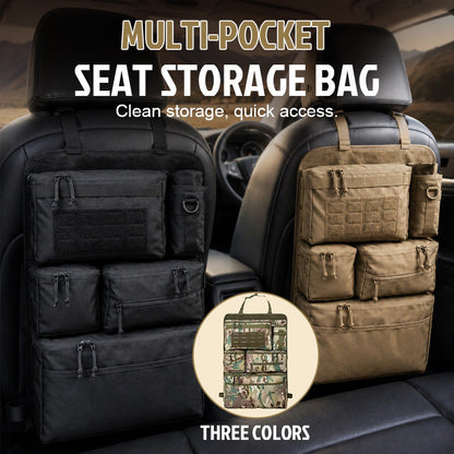 🚗Multi-Pocket Car Seat Back Organizer Hanging Bag🍁