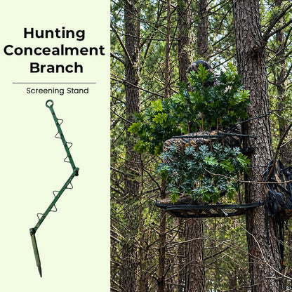 Adjustable Tree Stand Concealment Arm