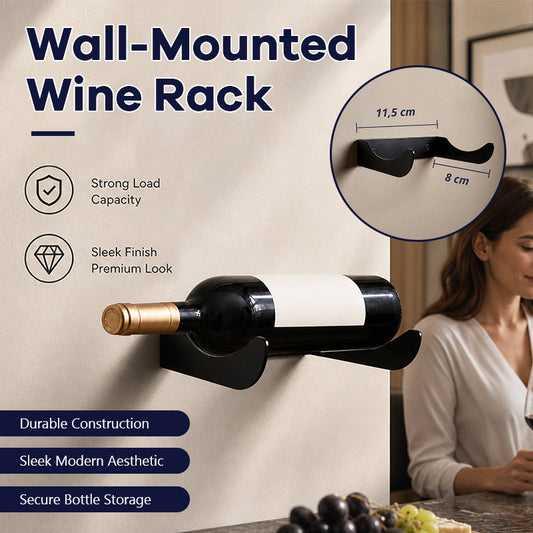 Wall-Mounted Wine Rack