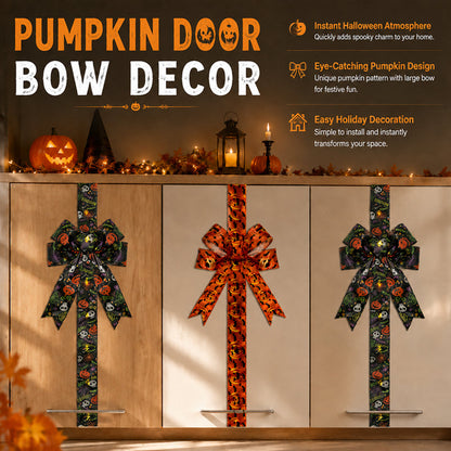 🎃Light-Up Halloween Cabinet Bows with Velcro