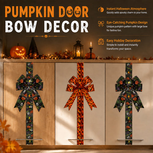 🎃Light-Up Halloween Cabinet Bows with Velcro