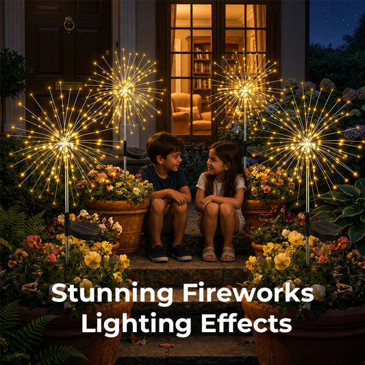 Outdoor Solar Fireworks Lights