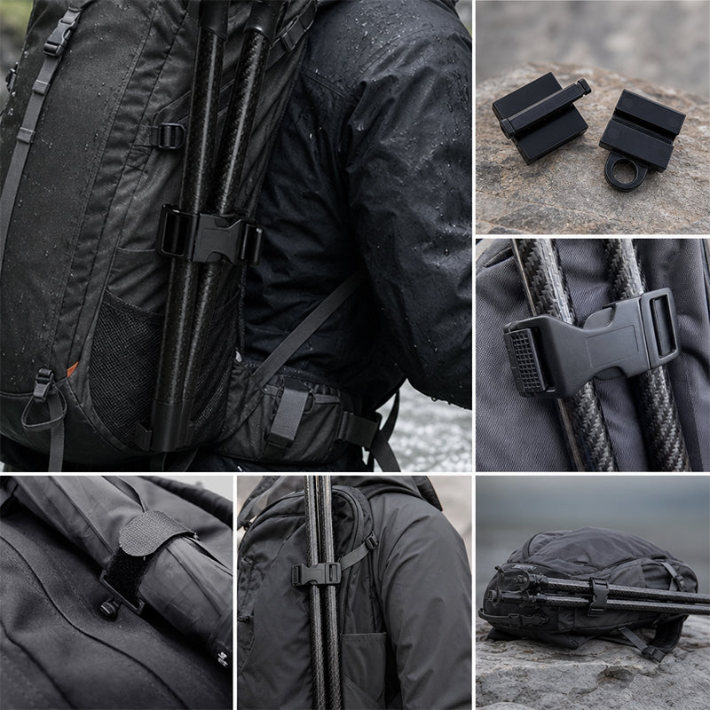 Backpack External Attachment Clip