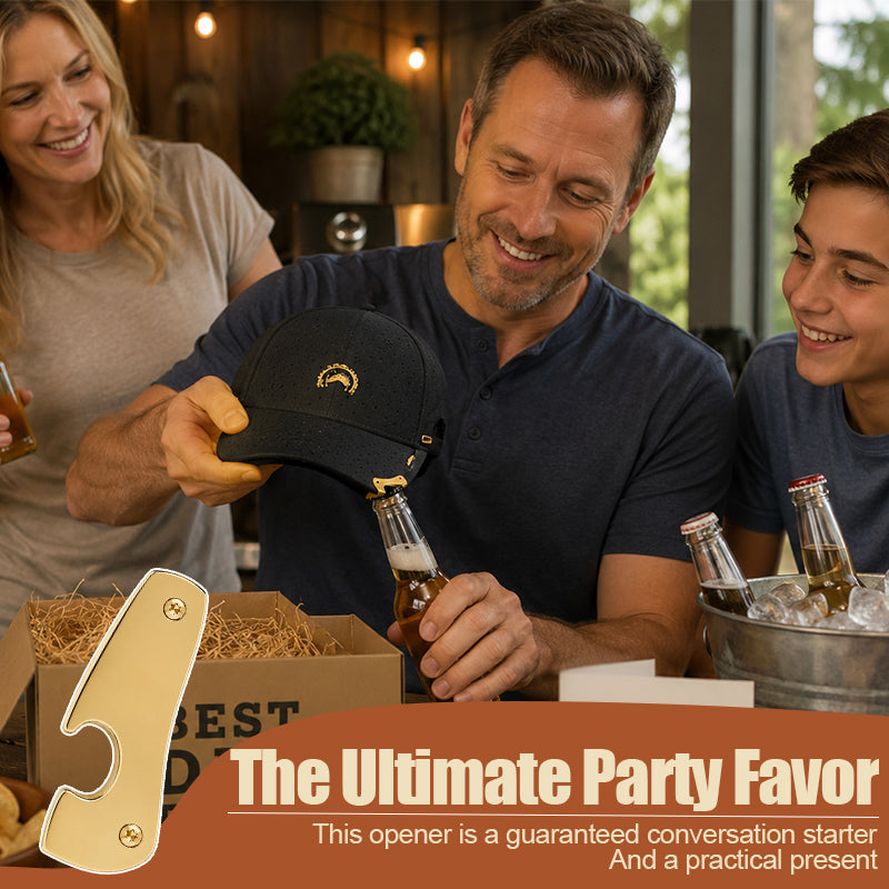 Hat Brim Bottle Opener Clip