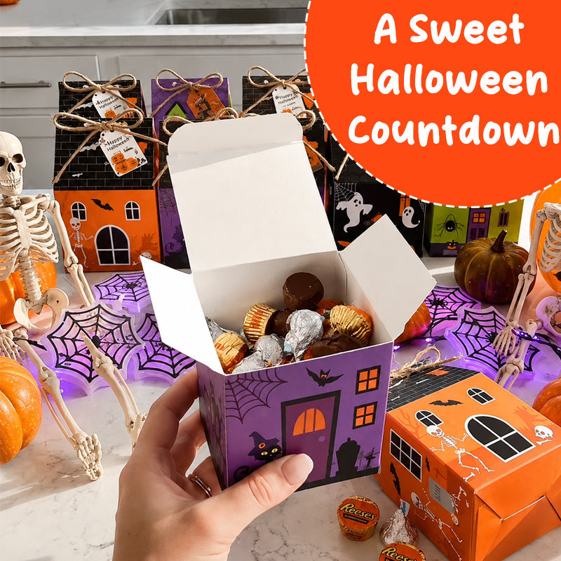 Halloween Countdown Paper Box DIY Decoration Set