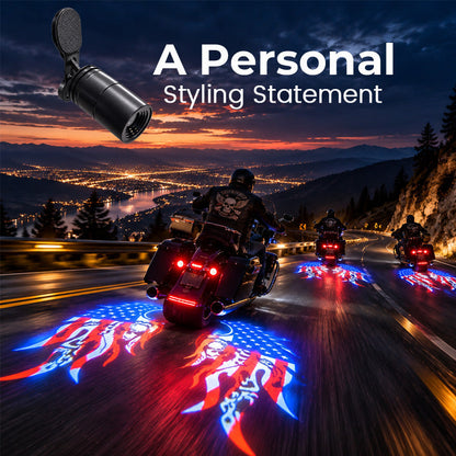 LED Motorcycle Projection Light 🏍️