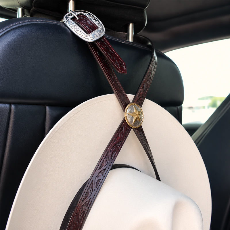 🤠 Car Headrest Hat Holder Strap