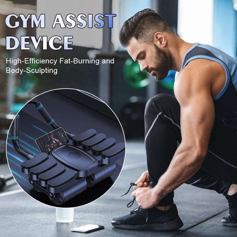 💪 Eight Elbow Brace Rebound Ab Wheel