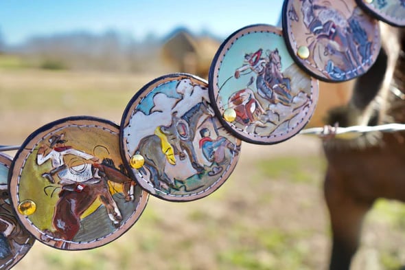 🔥LAST DAY SALE -- 🤠Charles Russell–Inspired Genuine Leather Belt