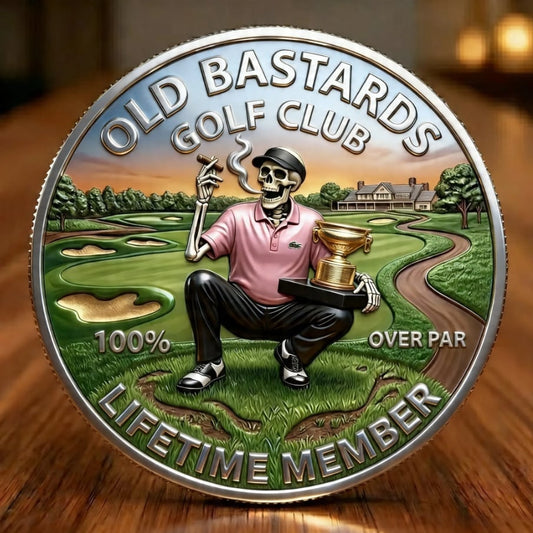 ⛳49% OFF -The Eternal Golfer's Challenge Coin