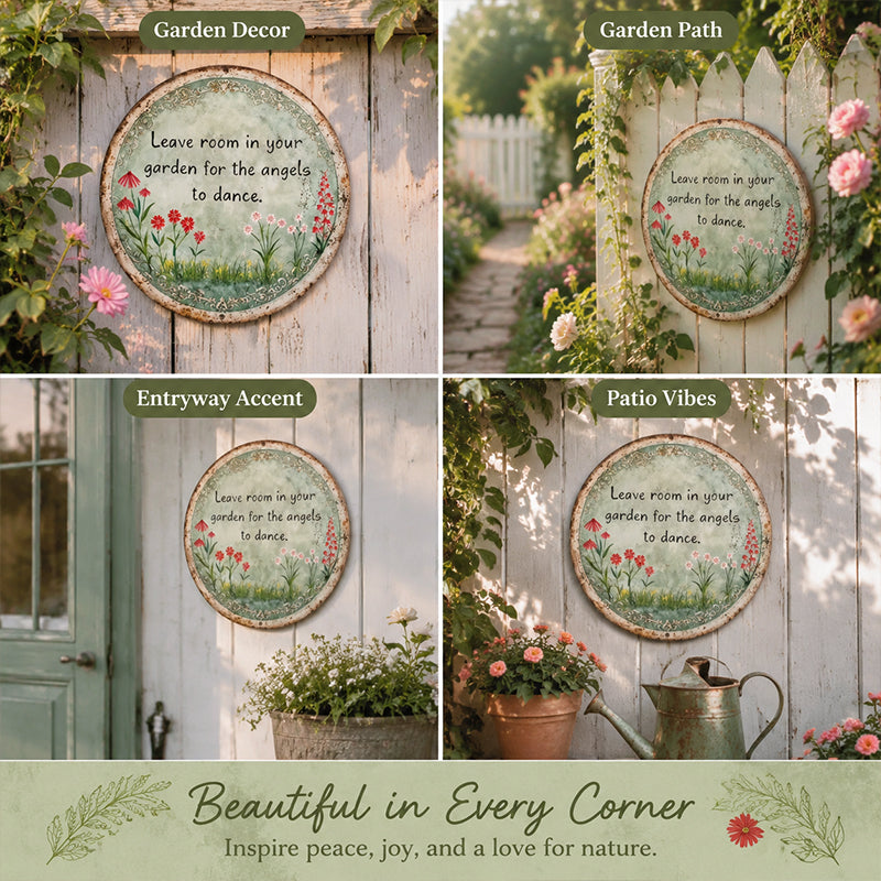 Garden Blessing Wall Sign