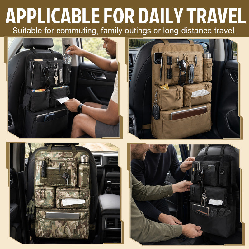 🚗Multi-Pocket Car Seat Back Organizer Hanging Bag🍁