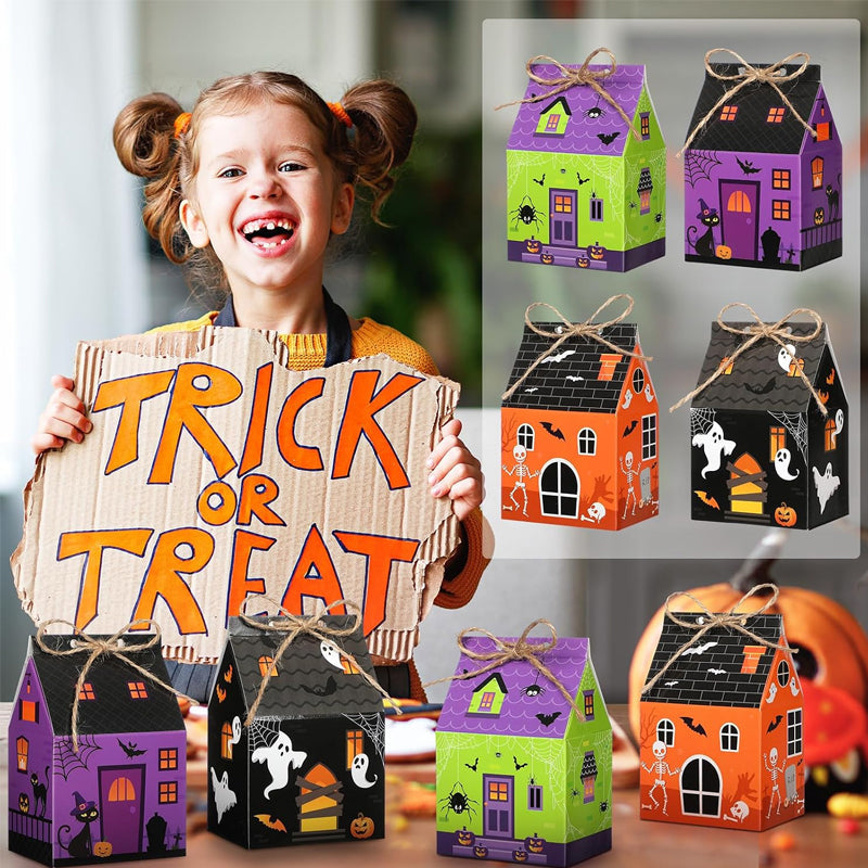 Halloween Countdown Paper Box DIY Decoration Set