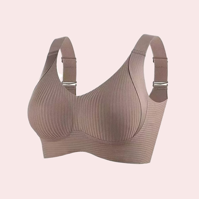 🎁Buy 1, get 3 packs🔥Ribbed knit bra with adjustable straps for women