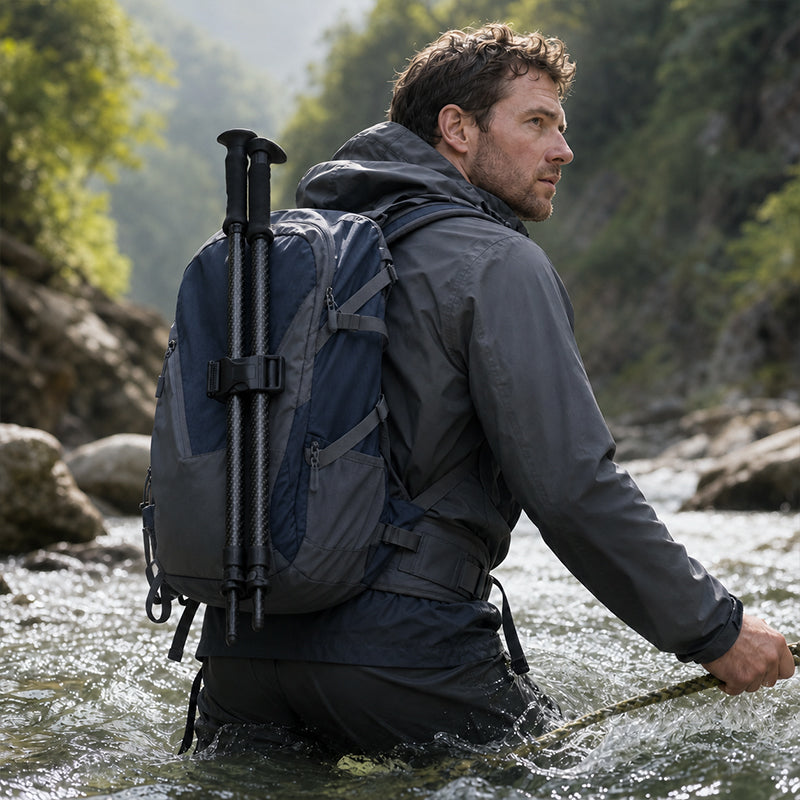 Backpack External Attachment Clip