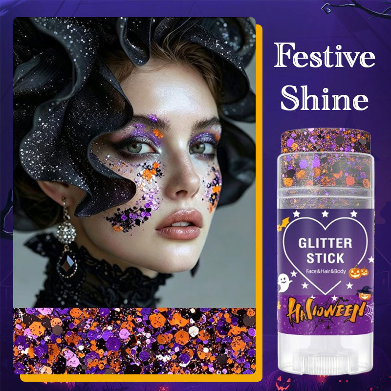 👻Magic Halloween Glitter Stick🤩Make you more enchanting on Halloween
