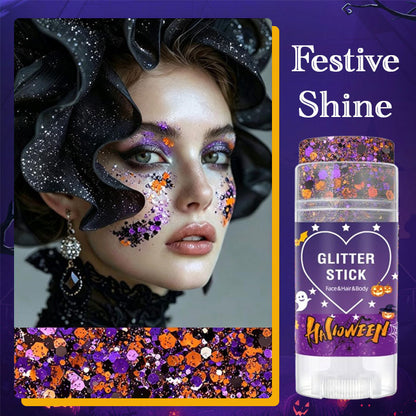 👻Magic Halloween Glitter Stick🤩Make you more enchanting on Halloween